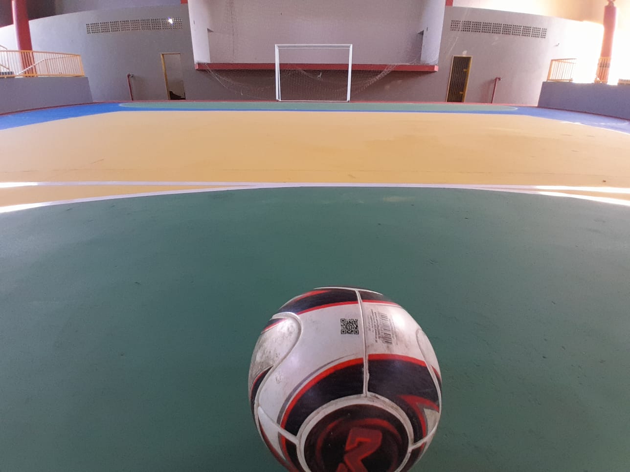 Prefeitura prepara ginásio para a 3ª Copa Empresarial de Futsal