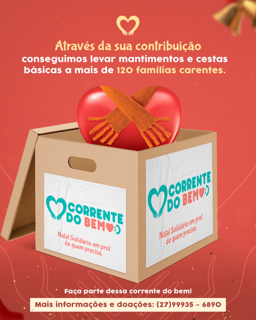 SOLIDARIEDADE: “CORRENTE DO BEM” INICIA RECOLHIMENTO DE DOAÇÕES PARA FAMÍLIAS PINHEIRENSES