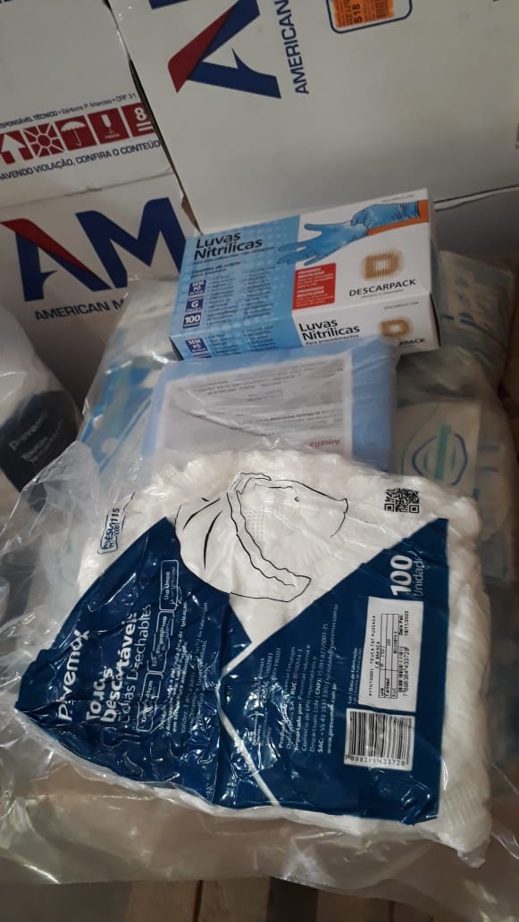 SUZANO DOA 1000 KITS COM EQUIPAMENTOS DE PROTEÇÃO CONTRA O CORONAVÍRUS