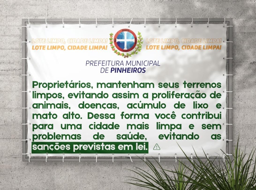 NOTIFICAÇÃO - LIMPEZA DE IMÓVEIS