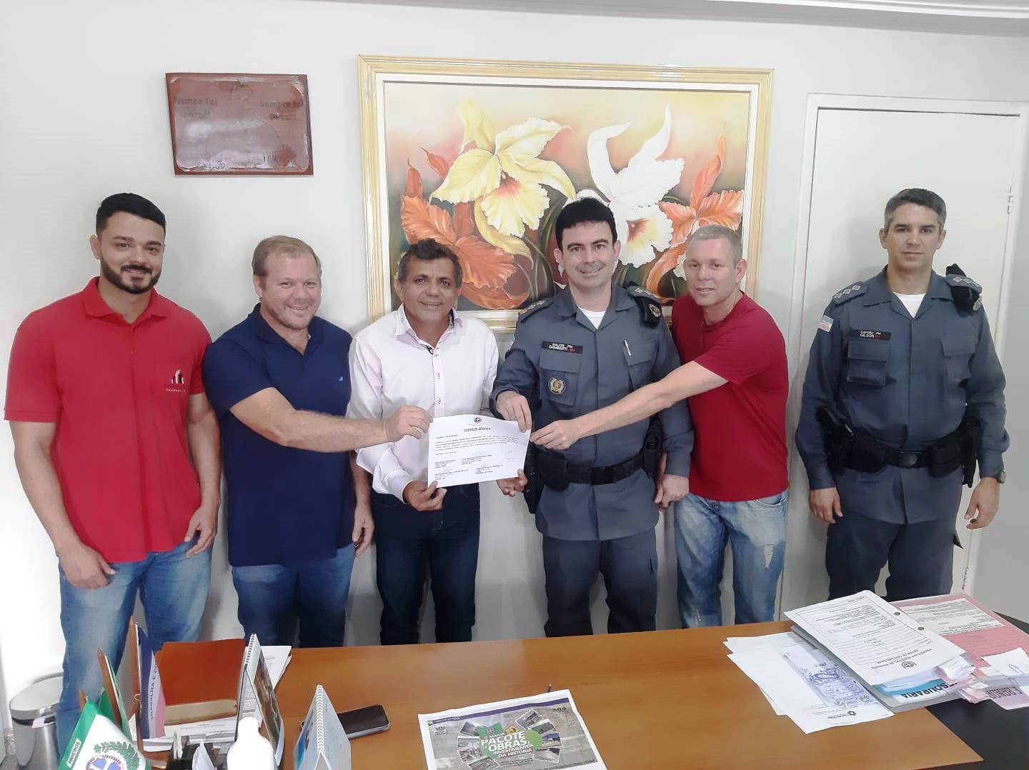 PREFEITO AUTORIZA OBRA DE ADAPTAÇÃO DO ESPAÇO FUTURO PARA FUNCIONAMENTO DA 19ª CIA. IND. DA PM