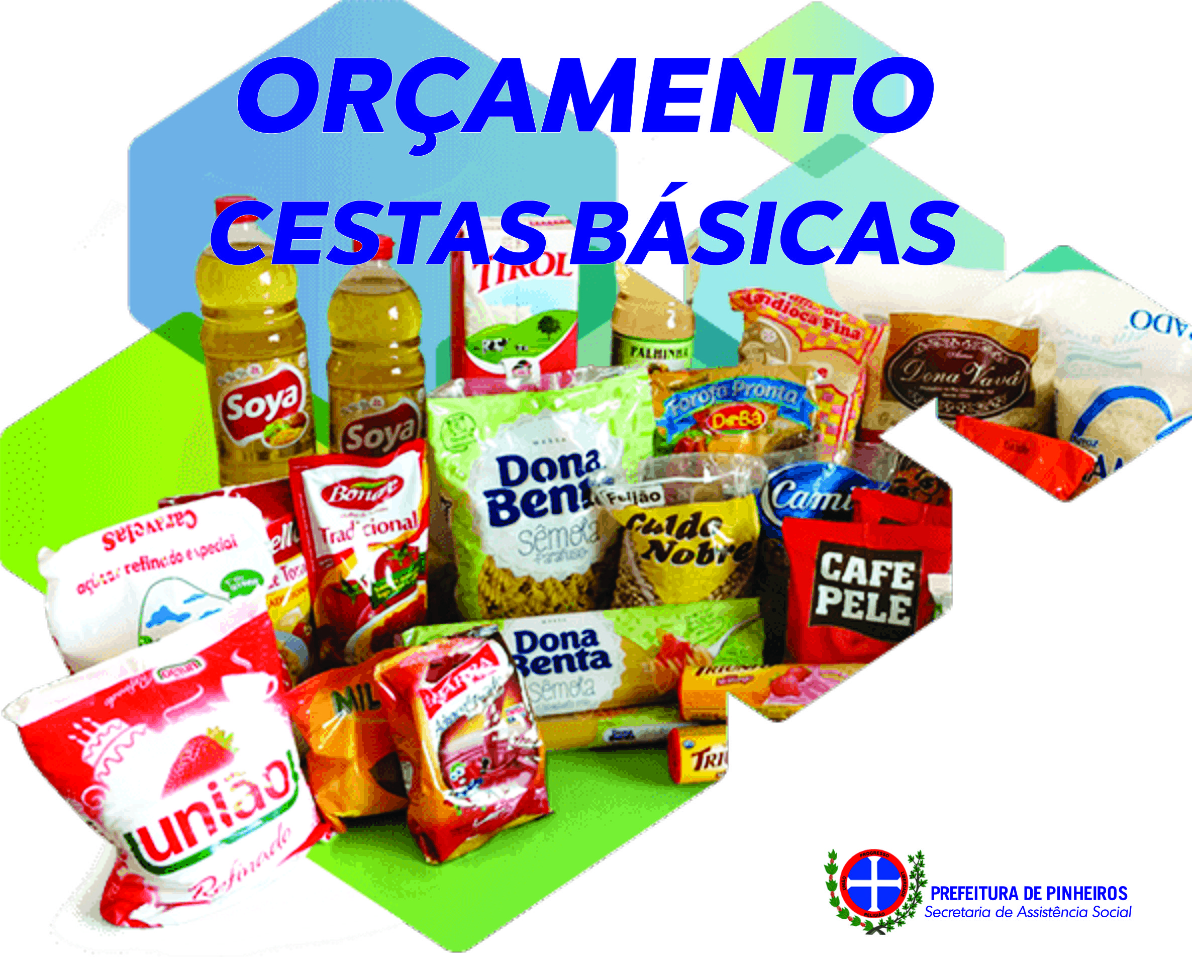 ORÇAMENTO DE CESTAS BÁSICAS