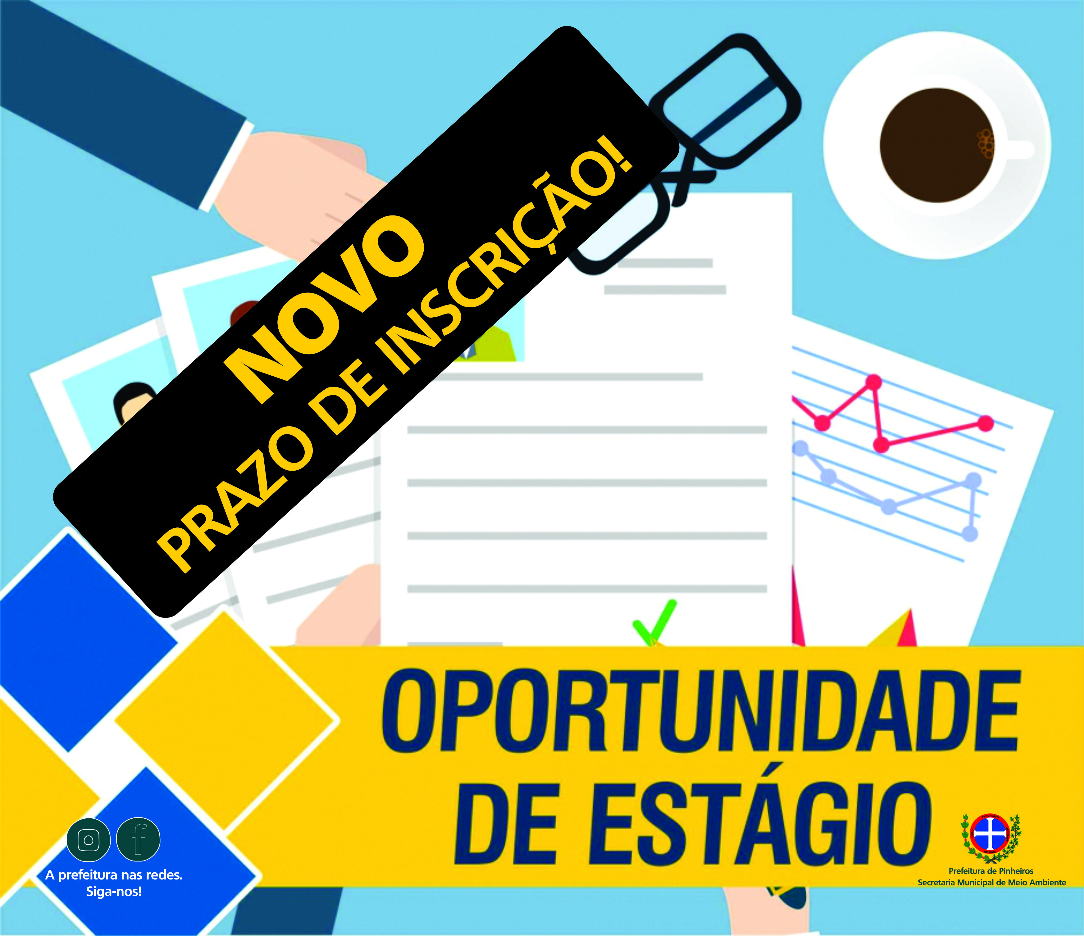 PRAZO DE SELEÇÃO PARA ESTÁGIO REMUNERADO DE ESTUDANTES É ALTERADO