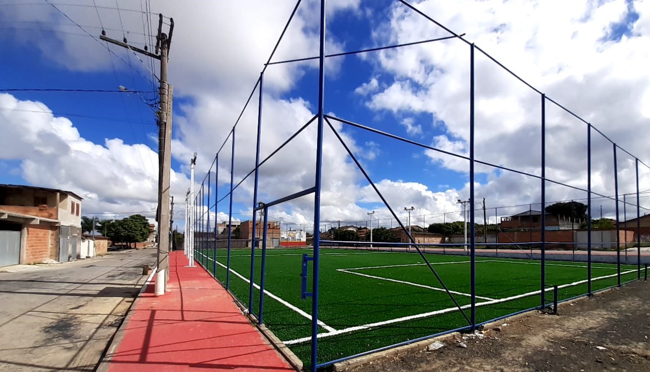 FALTA POUCO: CAMPO BOM DE BOLA DO GALILEIA RECEBE ÚLTIMOS AJUSTES