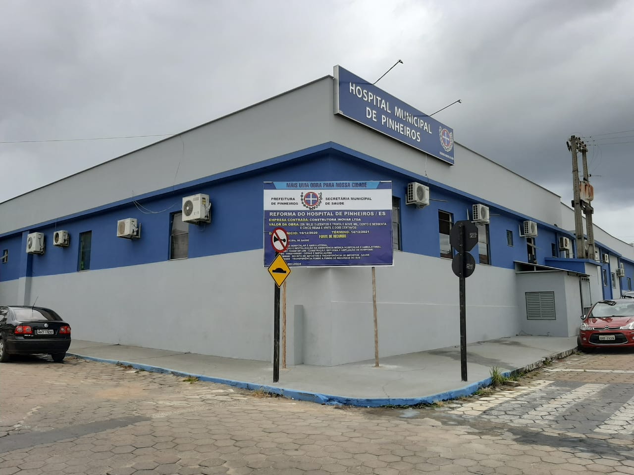PREFEITURA DÁ CONTINUIDADE À REFORMA DO HOSPITAL MUNICIPAL