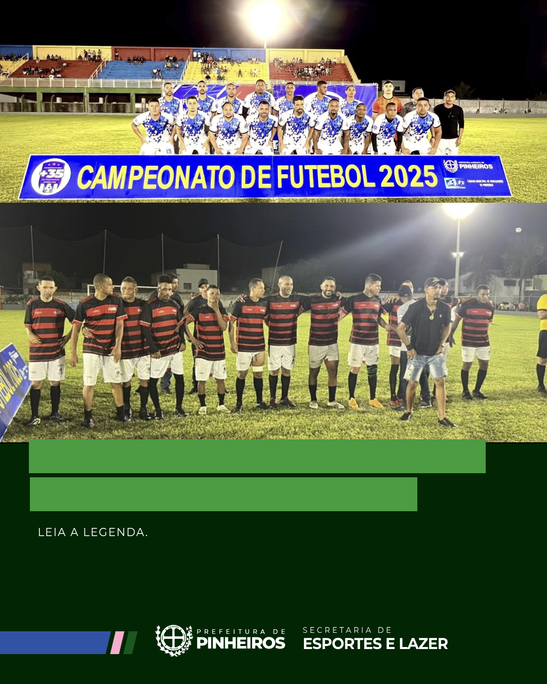 Final definida: Baratinho e Sport Jerusalém vão disputar o título do Municipal +35 após semifinais de tirar o fôlego