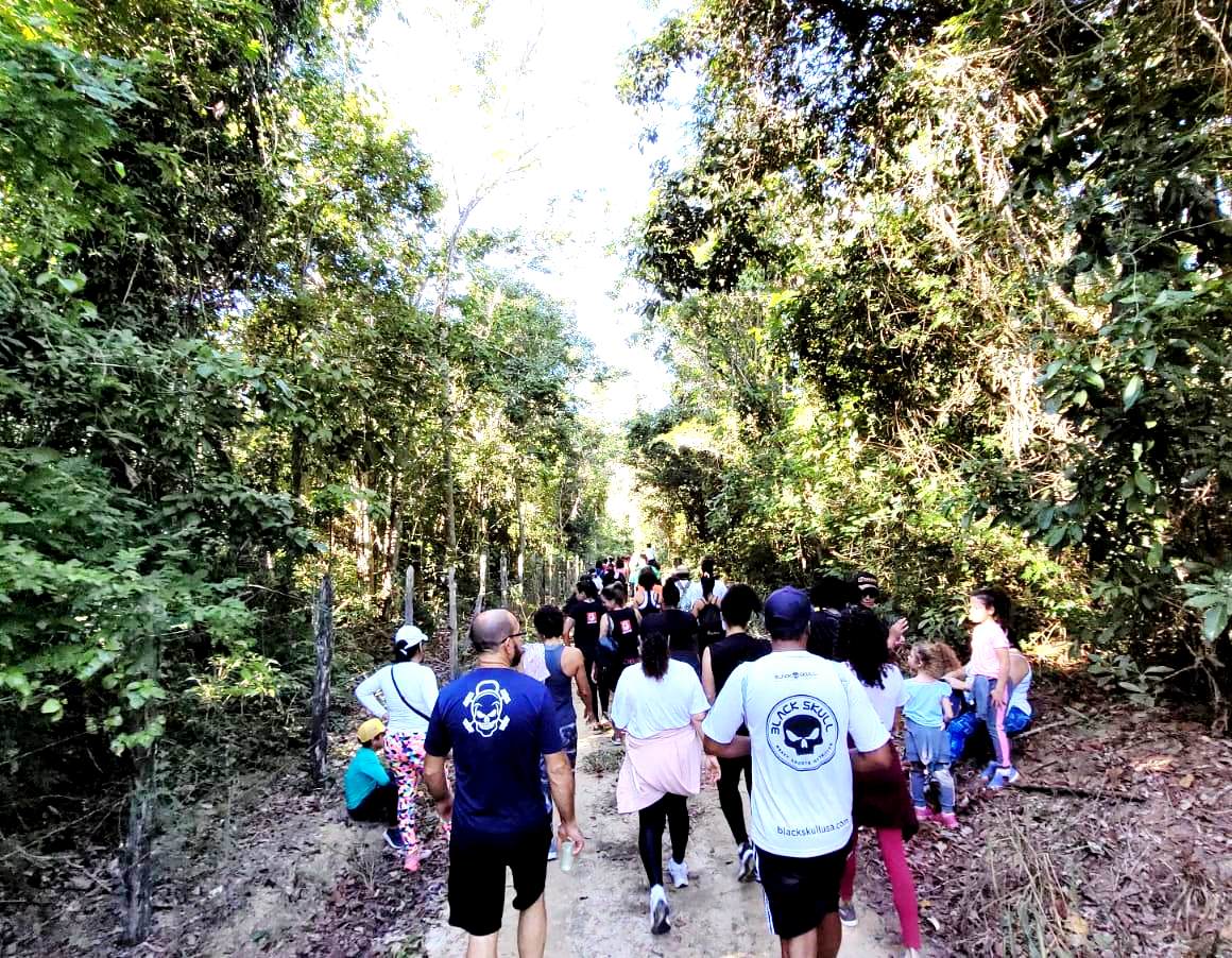 RECORDE: CERCA DE 160 PESSOAS PARTICIPAM DA 2ª CAMINHADA ECOLÓGICA RESERVA BIOLÓGICA CÓRREGO DO VEADO