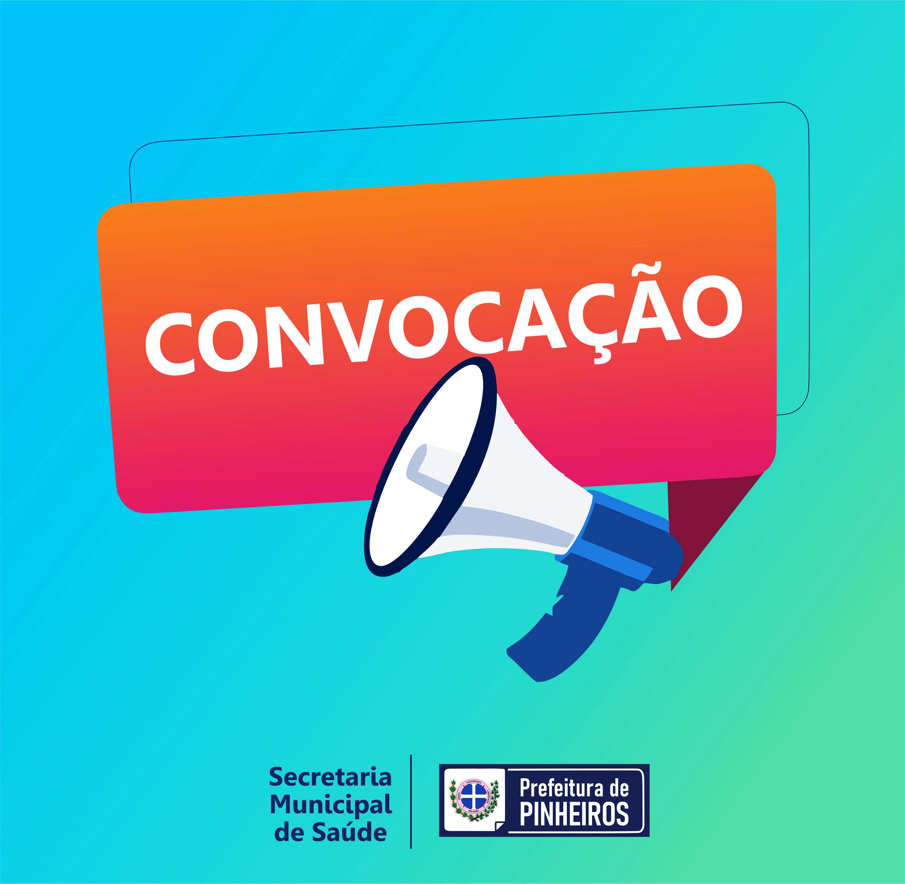 SECRETARIA DE SAÚDE PUBLICA EDITAL DE CONVOCAÇÃO