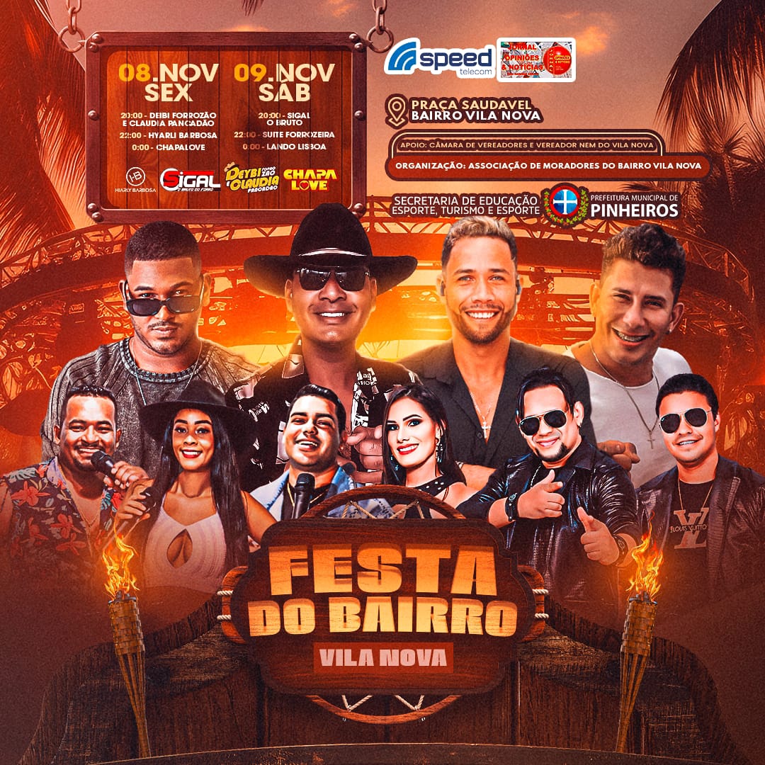 FESTA DO BAIRRO VILA NOVA ACONTECE NESTA SEMANA