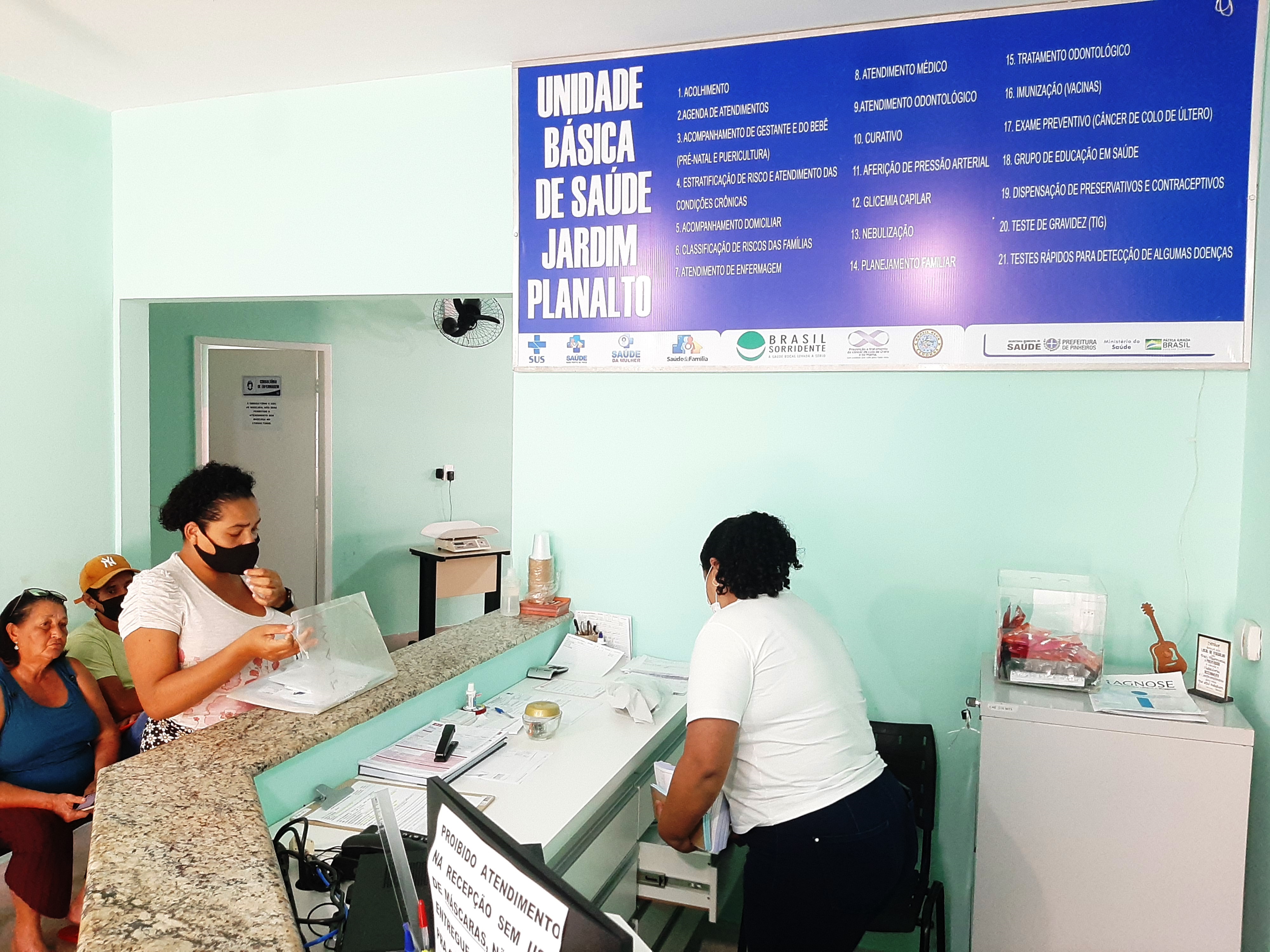 COM ATENDIMENTO EM PLENA ATIVIDADE, RECÉM-REFORMADA UNIDADE DE SAÚDE DO PLANALTO OFERECE 21 SERVIÇOS A MORADORES