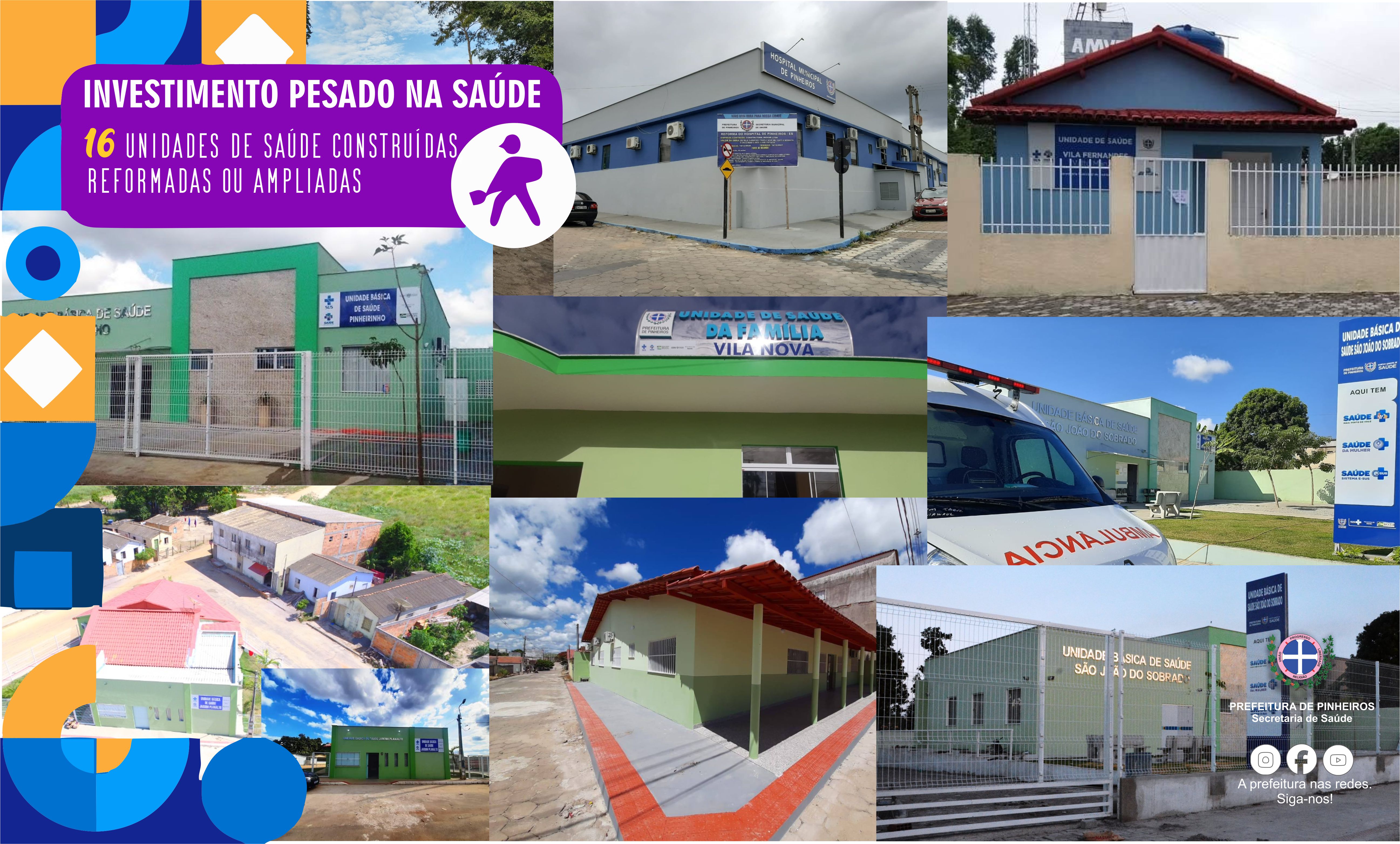 AQUI É SAÚDE! AQUI É TRABALHO!