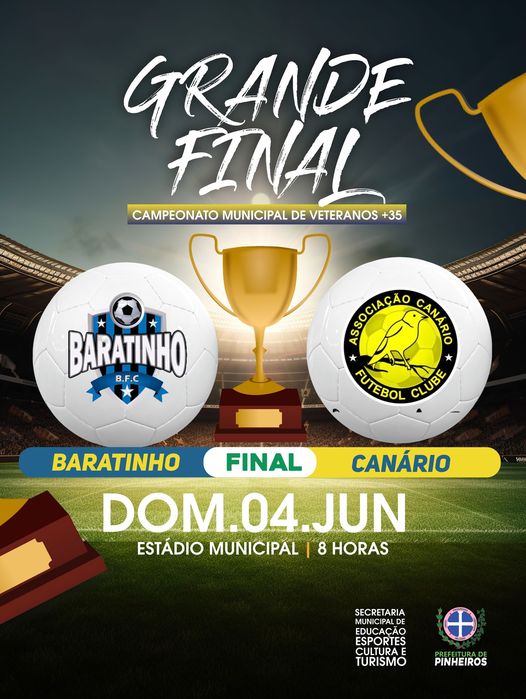 FINAL DO CAMPEONATO MUNICIPAL DE VETERANOS +35