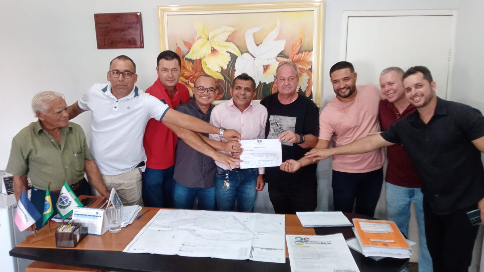 PREFEITO AUTORIZA SEGUNDA ETAPA DA CONSTRUÇÃO DO BALNEÁRIO