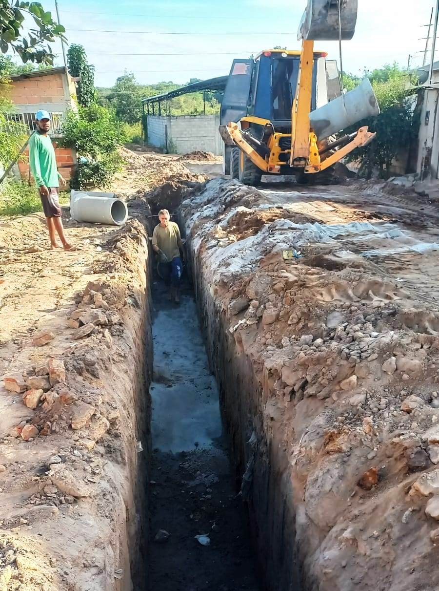 MAIS SANEAMENTO E URBANIZAÇÃO: OBRAS AVANÇAM NO RESIDENCIAL AGRIZZI