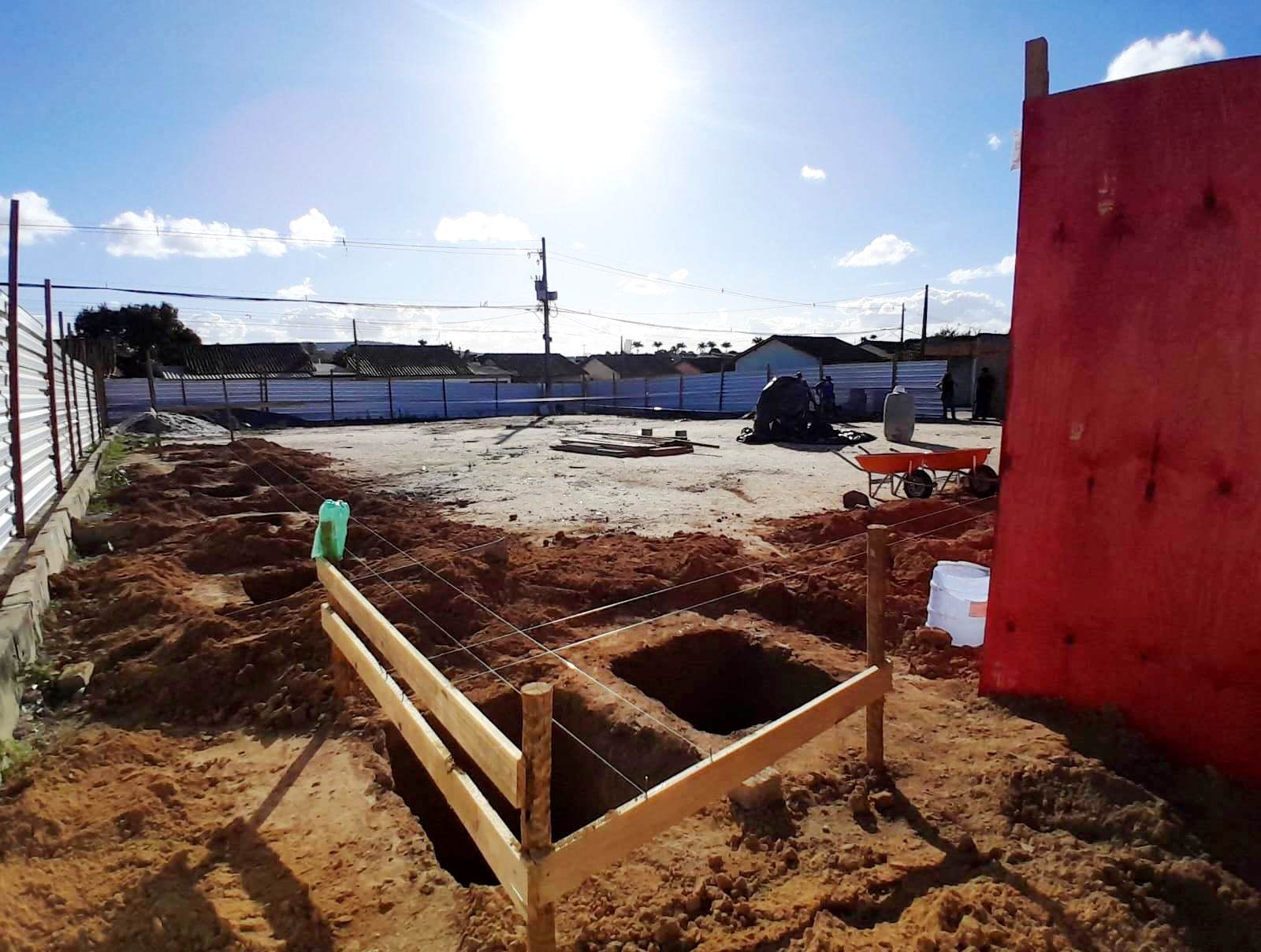 Prefeitura de Pinheiros inicia construção da Praça do bairro Nova Jerusalém