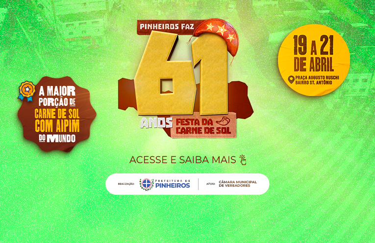 Pinheiros se prepara para a Festa da Carne de Sol com grandes atrações nacionais e locais