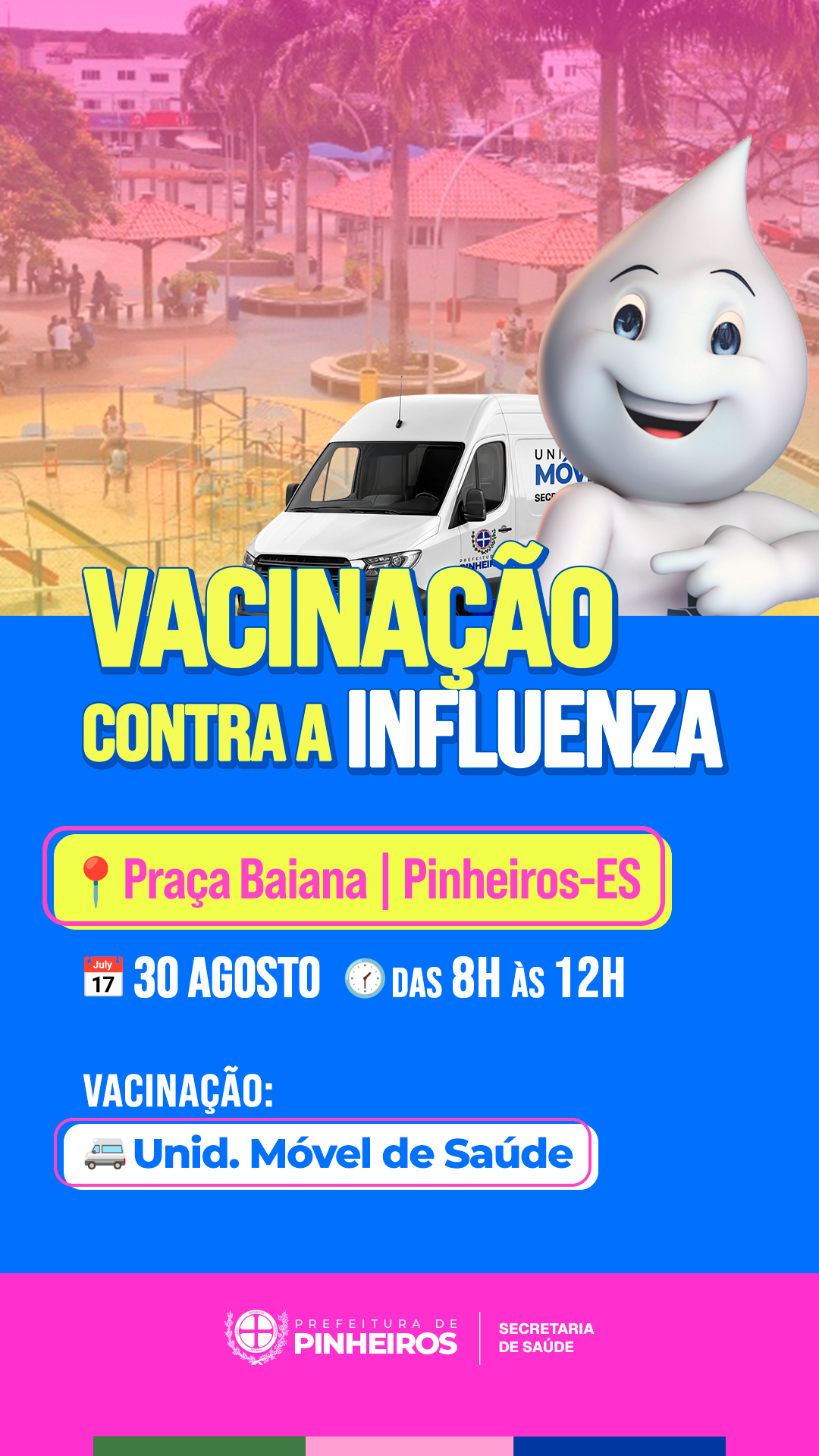 Secretaria de Saúde anuncia nova ação de vacinação contra a Influenza