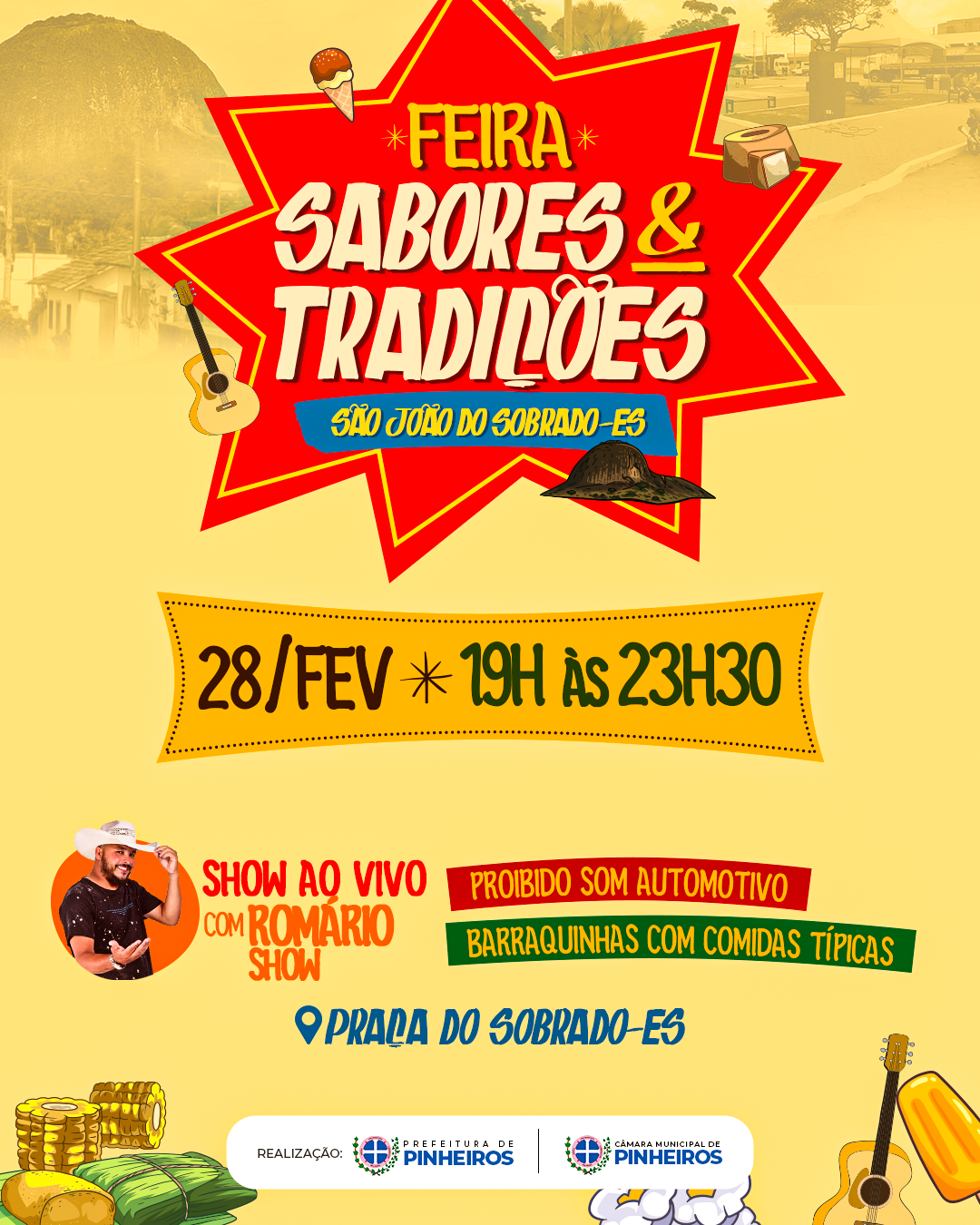 Feira Sabores & Tradições movimenta São João do Sobrado no dia 28