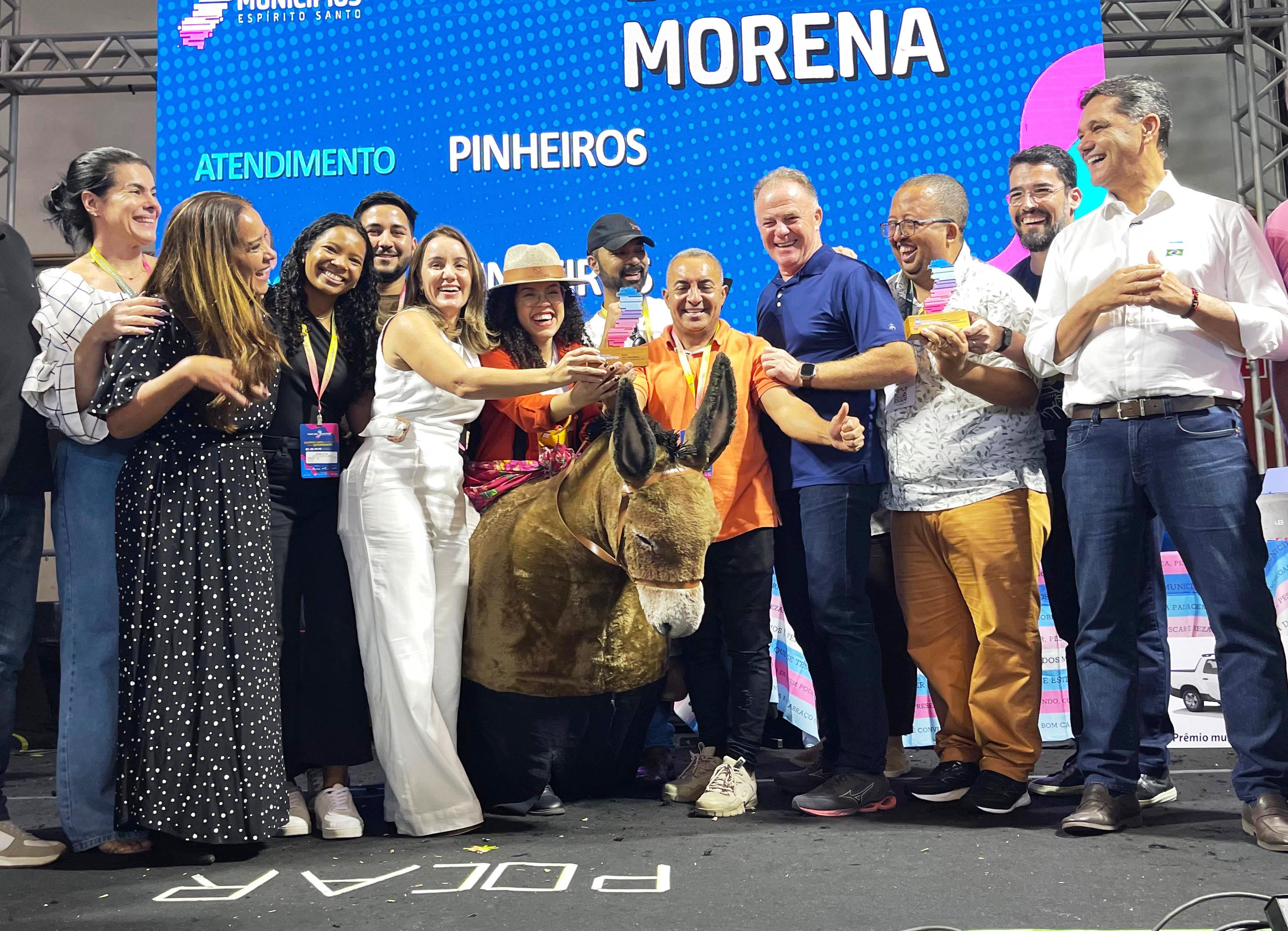 Pinheiros resgata participação na Feira dos Municípios e conquista dois prêmios