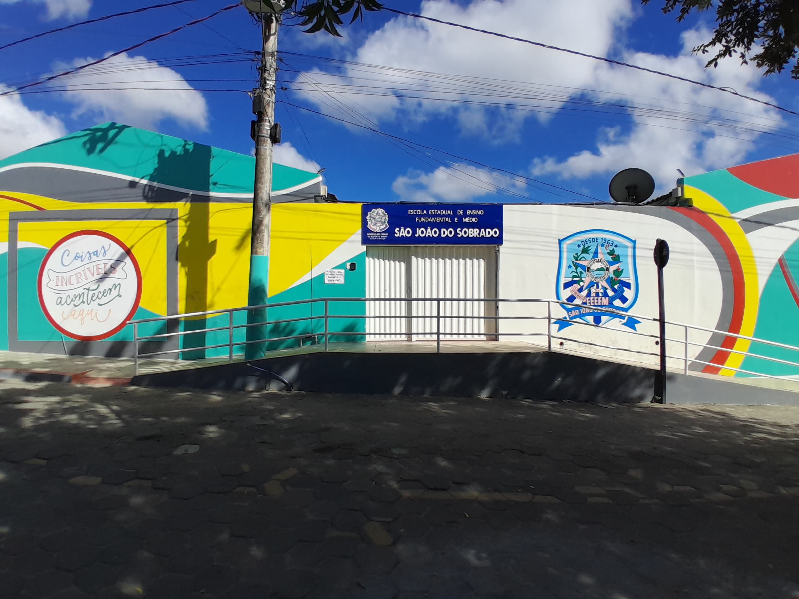 Reconstrução da Escola São João do Sobrado avança com a preparação de terreno