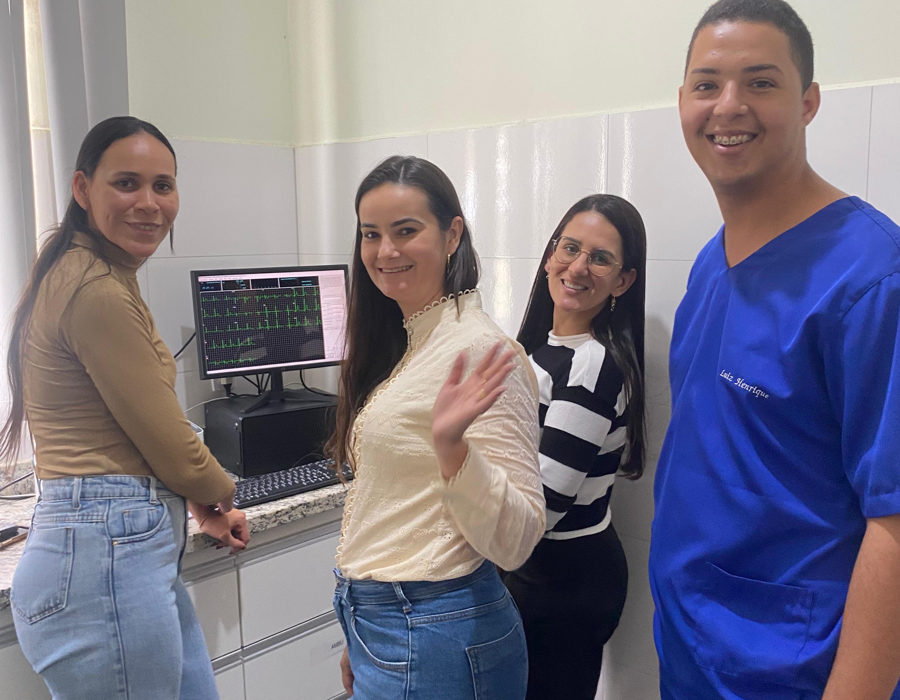 UBS de São João do Sobrado recebe novo aparelho de eletrocardiograma