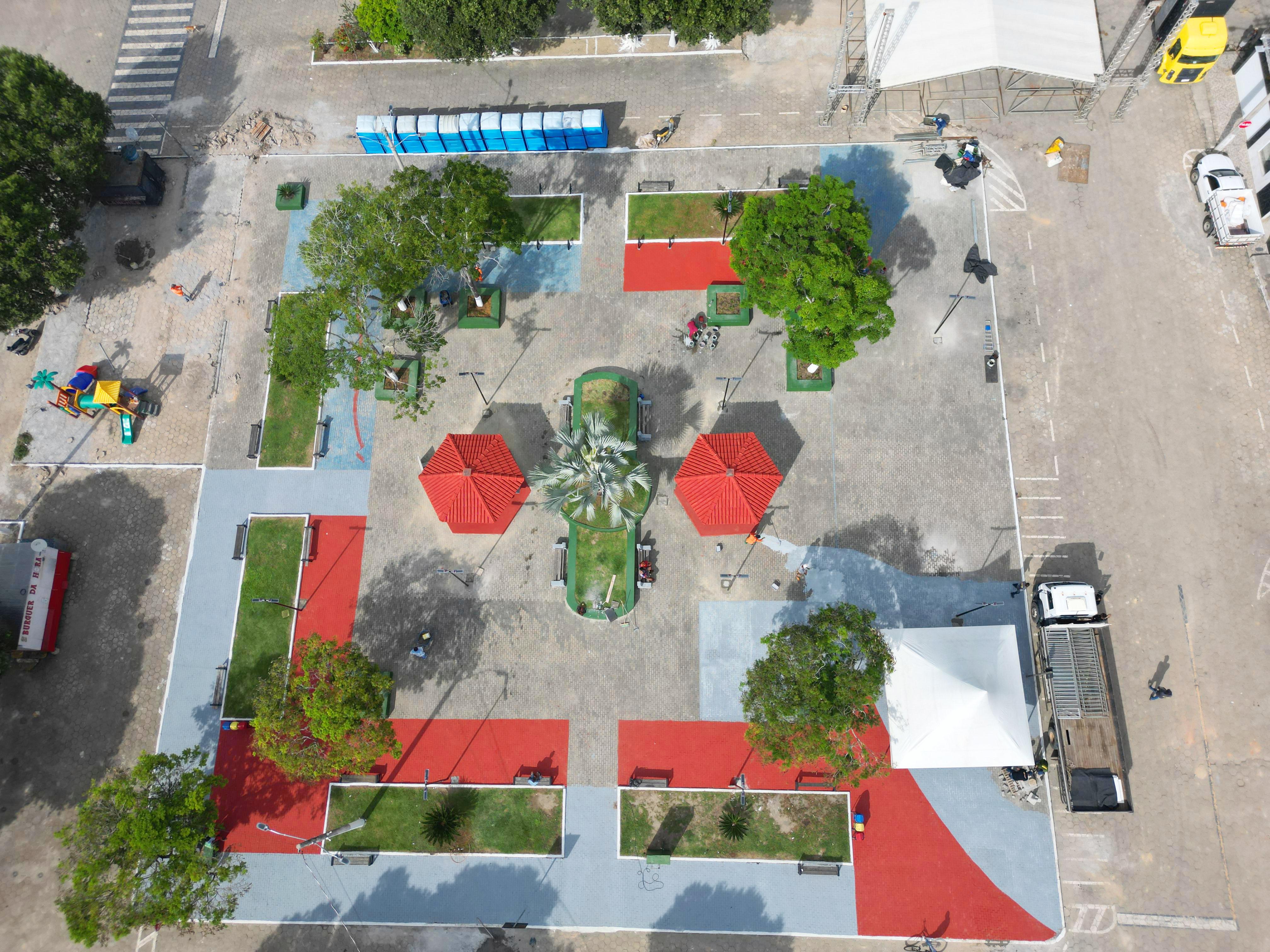 Praça de São João do Sobrado está de cara nova com revitalização
