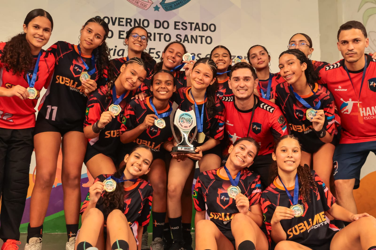 Mais Hand Pinheiros conquista título estadual na categoria infantil feminino