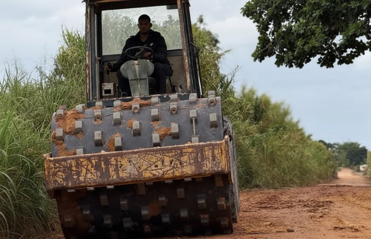 Prefeitura mantém ações de recuperação das estradas rurais de Pinheiros