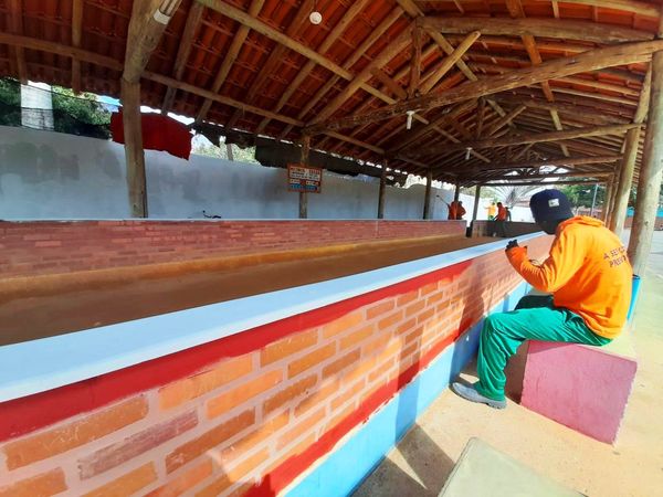 PREFEITURA INICIA REVITALIZAÇÃO DA PRAÇA DO CANÁRIO