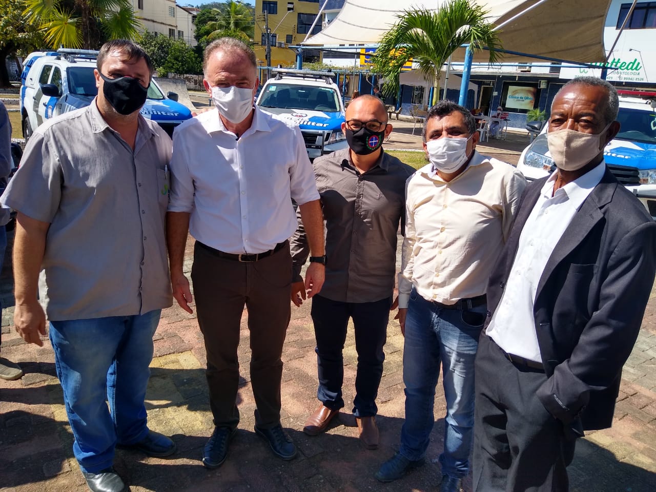 PREFEITO ARNÓBIO E VICE ALOISIO LULA PARTICIPAM DE LANÇAMENTO DA 