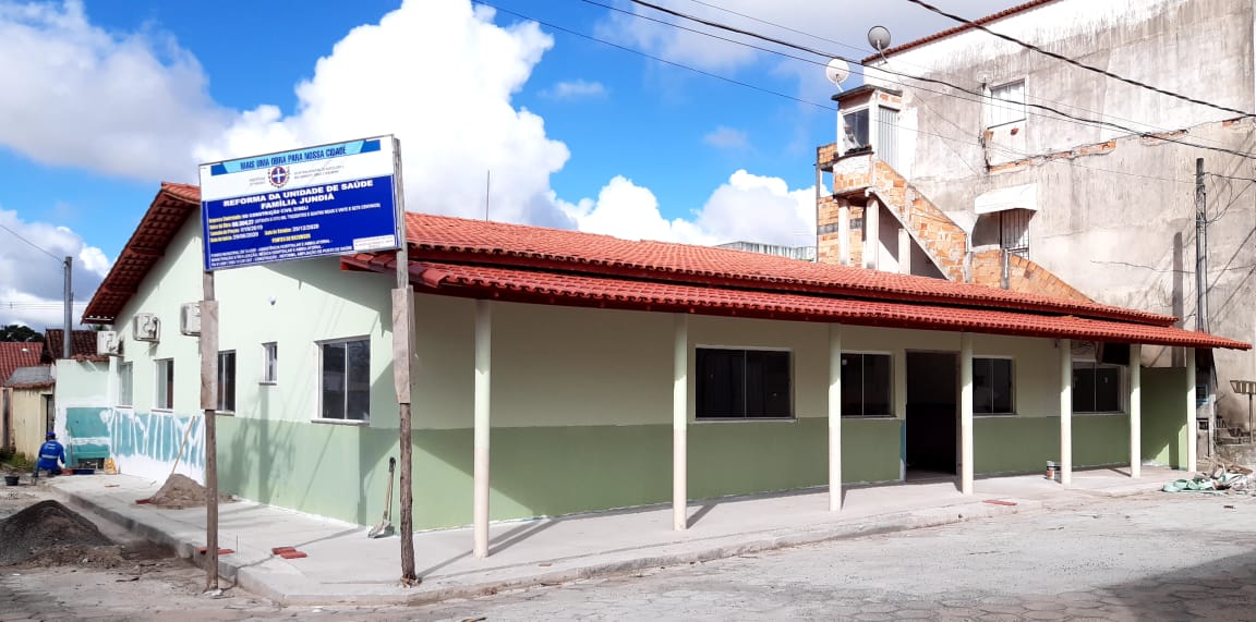 REFORMA GERAL DA UNIDADE DE SAÚDE DO JUNDIÁ SERÁ CONCLUÍDA NOS PRÓXIMOS DIAS