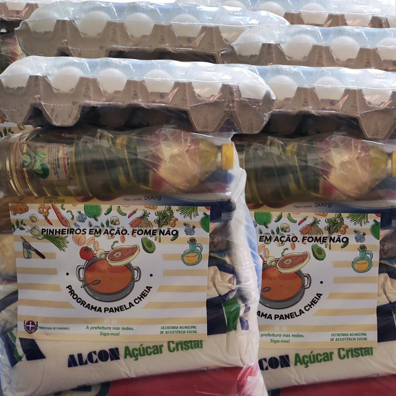 PREFEITURA VAI DISTRIBUIR 20 TONELADAS DE ALIMENTOS. VEJA COMO FAZER O CADASTRAMENTO