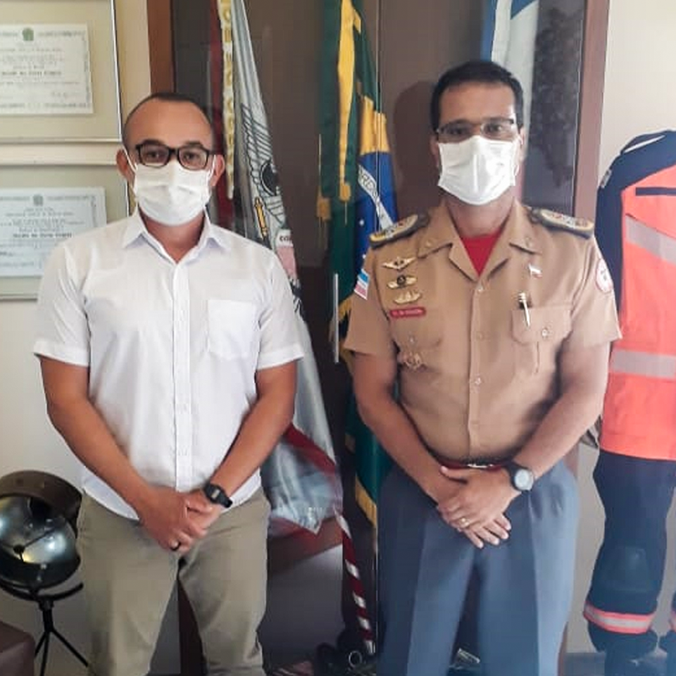 VICE-PREFEITO ALOISIO LULINHA SOLICITA INSTALAÇÃO DE POSTO AVANÇADO DO CORPO DE BOMBEIROS NO MUNICÍPIO