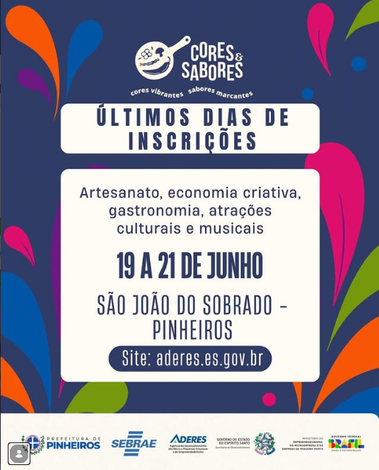 Últimos dias de inscrição para a Feira Cores & Sabores de São João do Sobrado