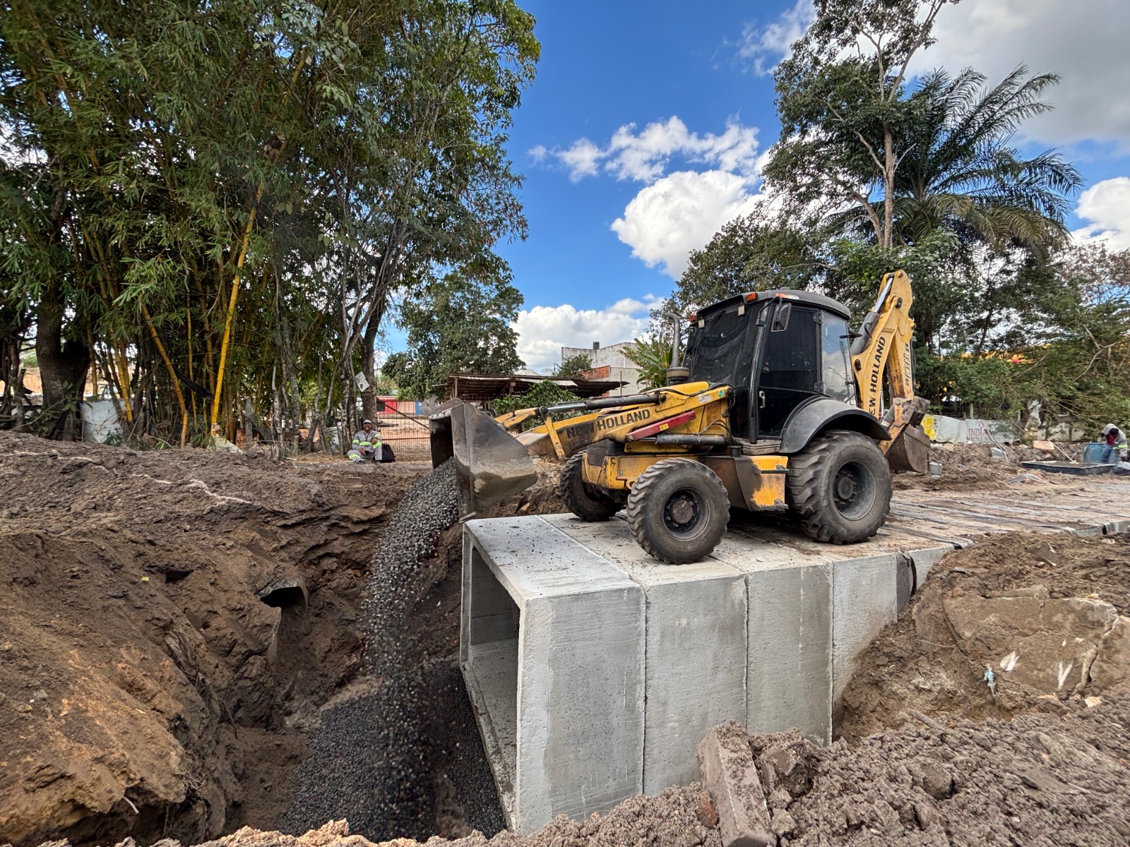 Macrodrenagem avança e entra em nova etapa em Pinheiros