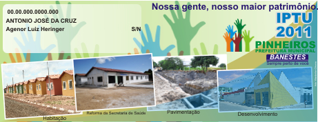 Carnê do IPTU 2011 já está a disposição do contribuinte pinheirense
