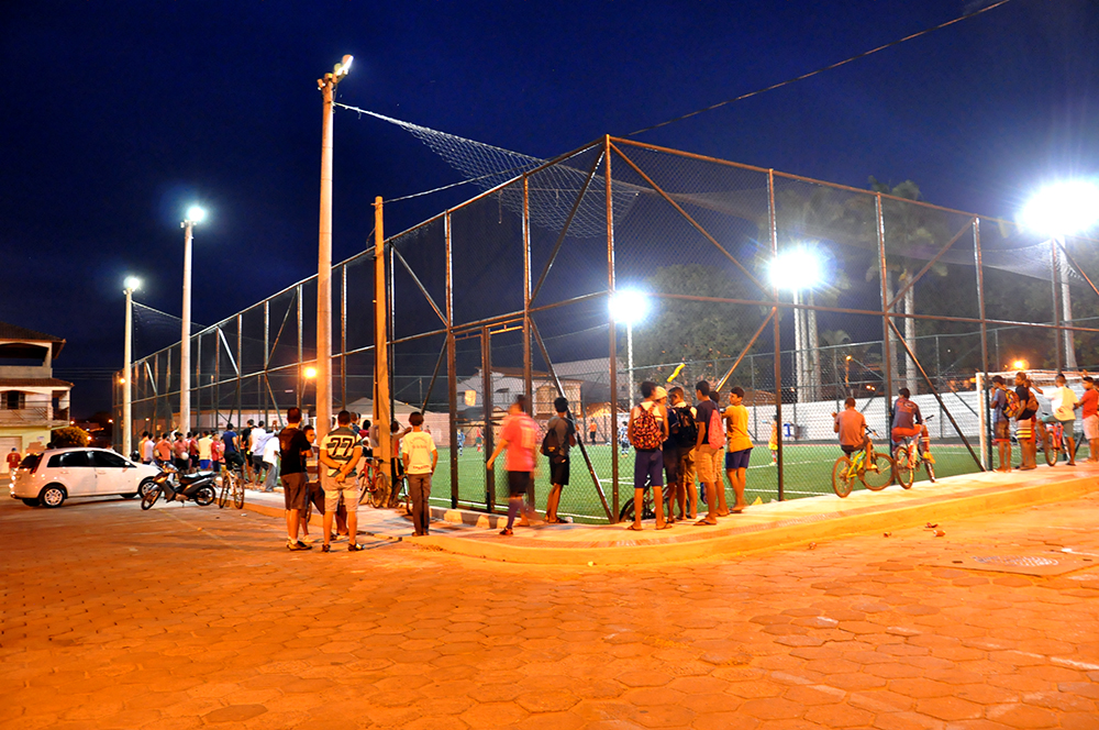 Chuva de gols na abertura do Campeonato de Futebol Society Infantil