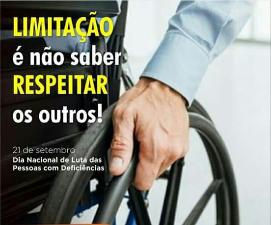 Dia Nacional da Luta das Pessoas com Deficiência