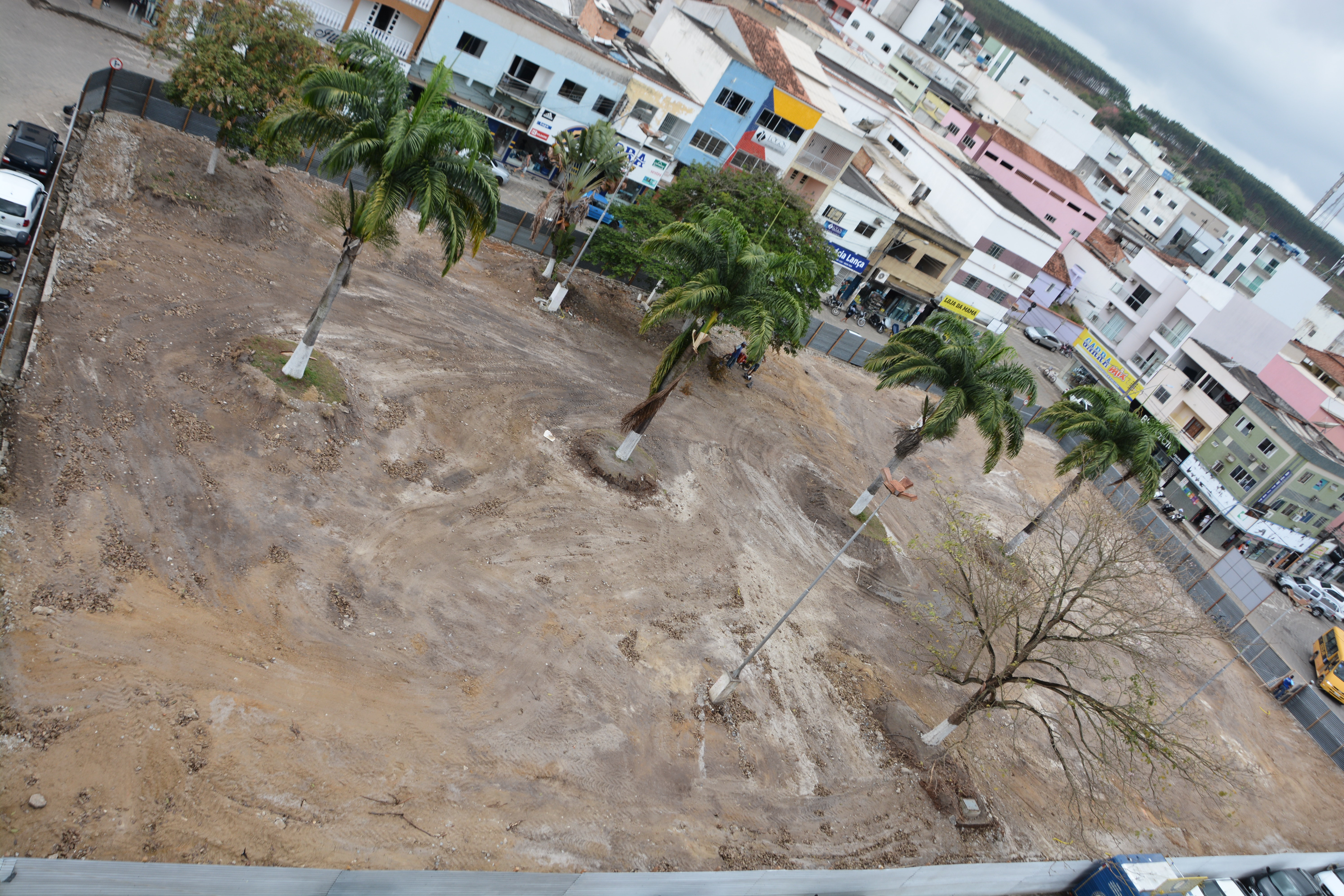 Tudo pronto para inicio das obras da nova Praça Baiana