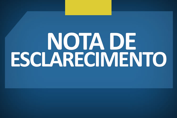 Nota de Esclarecimento