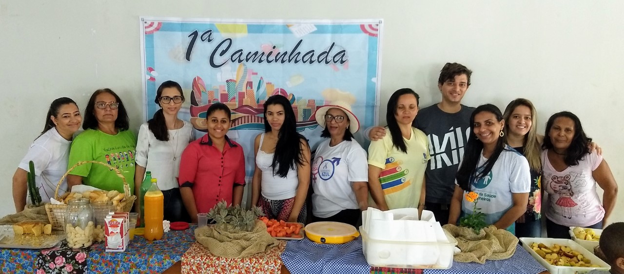 PREVENÇÃO AO DIABETES E À HIPERTENÇÃO: Secretaria promove 1ª Caminhada pela Saúde