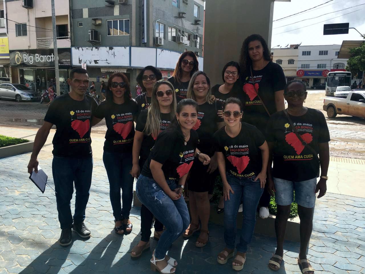 Mobilização no Centro convoca sociedade para combate ao abuso sexual cometido contra crianças e adolescentes
