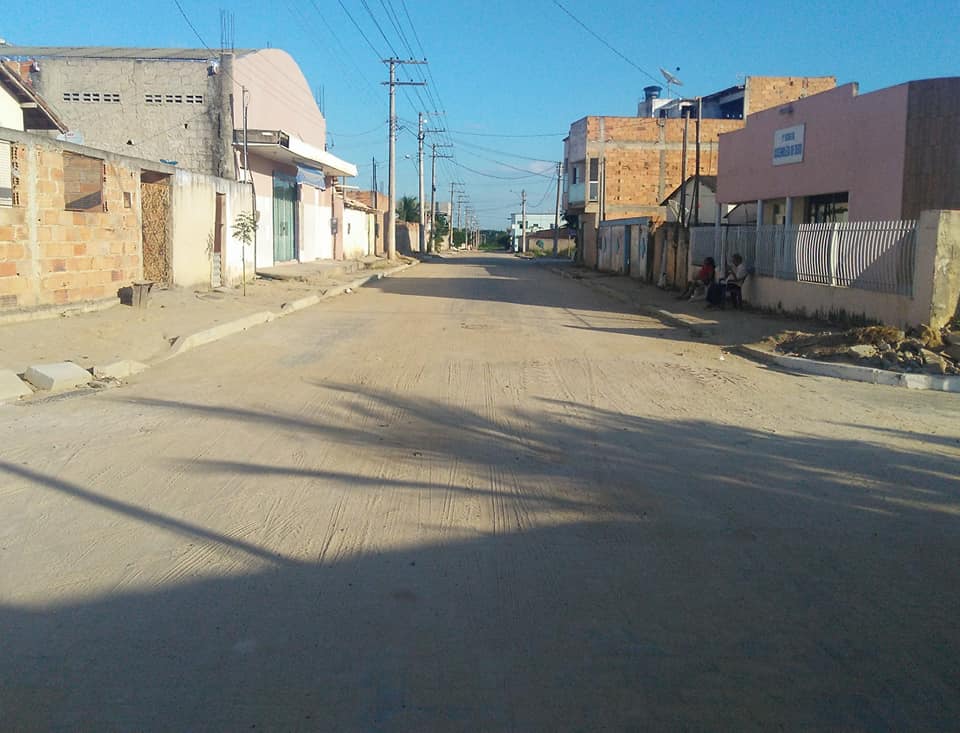 RUA DEDINHO COMEÇA RECEBER CALÇADA CIDADÃ NA PRÓXIMA SEGUNDA-FEIRA