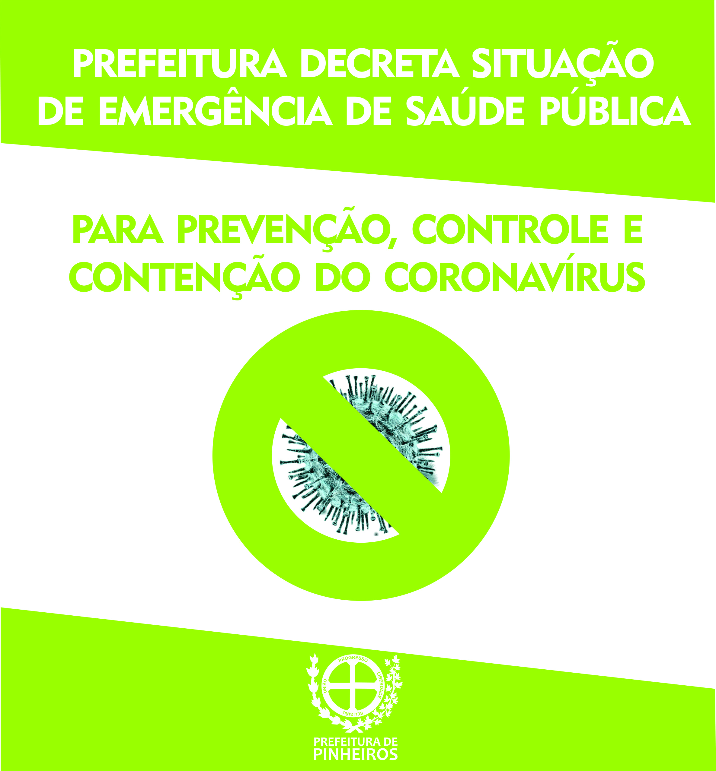 PREFEITURA DECRETA SITUAÇÃO DE EMERGÊNCIA DE SAÚDE