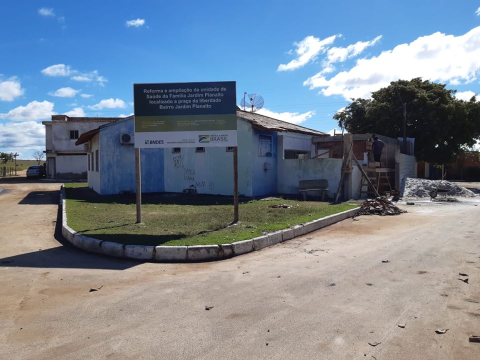 OBRA DE REFORMA E AMPLIAÇÃO DA UBS DO PLANALTO AVANÇA